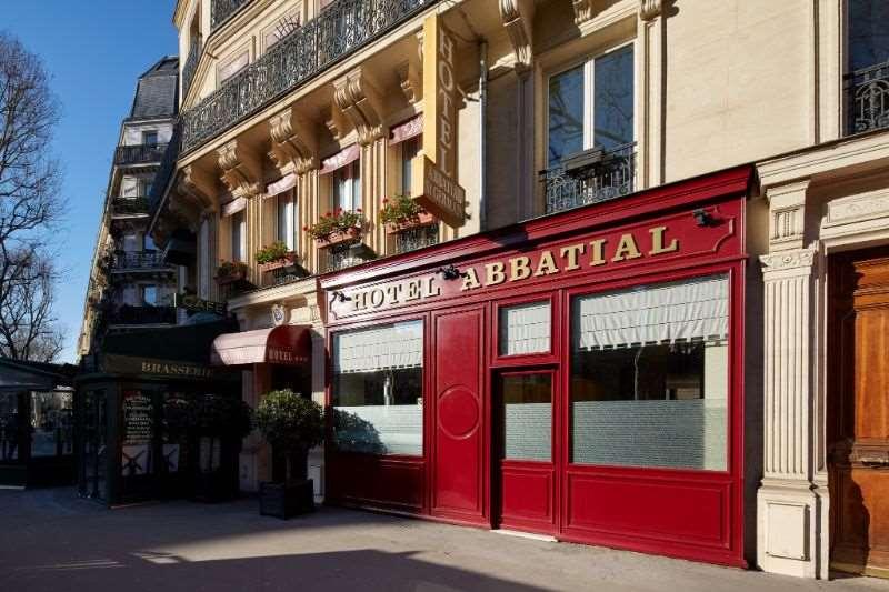 Hotel Abbatial Saint Germain Paris Exterior foto