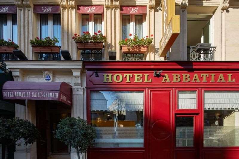 Hotel Abbatial Saint Germain Paris Exterior foto